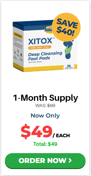 Xitox™ Foot Pads Price