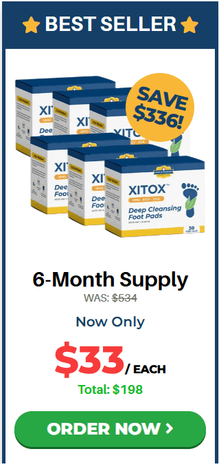 Xitox™ Foot Pads Price